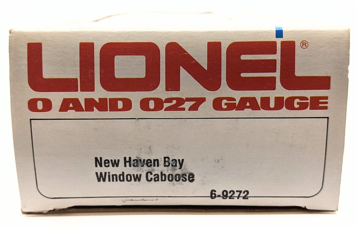 Lionel 6-9272 O Gauge New Haven Bay Window Lighted Caboose LN/Box