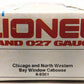 Lionel 6-9361 O Chicago & North Western Bay Window Illuminated Caboose #9361 LN/Box