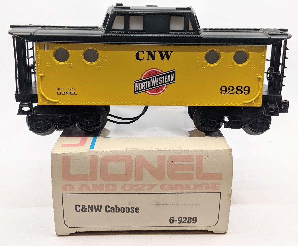 Lionel 6-9289 O Gauge C&NW N5C Lighted Caboose