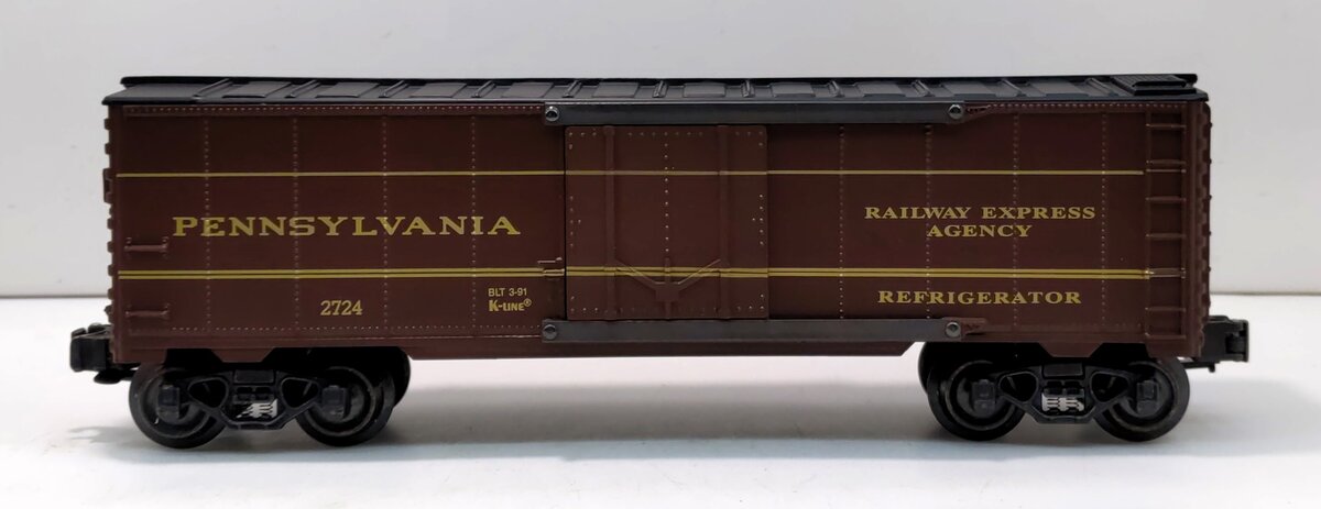 K-Line K80-7508 Pennsylvania Rail Road Classic Mail Car #2724 EX/Box