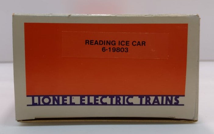 Lionel 6-19803 O Gauge Reading Operating Ice Car #19803 NIB
