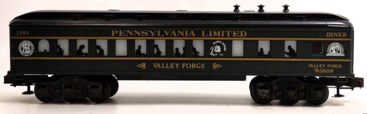 Lionel 6-17879 O Gauge TCA Pennsylvania Valley Forge Convention Diner Car 1989 LN/Box