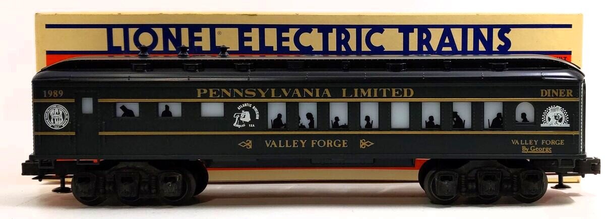Lionel 6-17879 O Gauge TCA Pennsylvania Valley Forge Convention Diner Car 1989 LN/Box