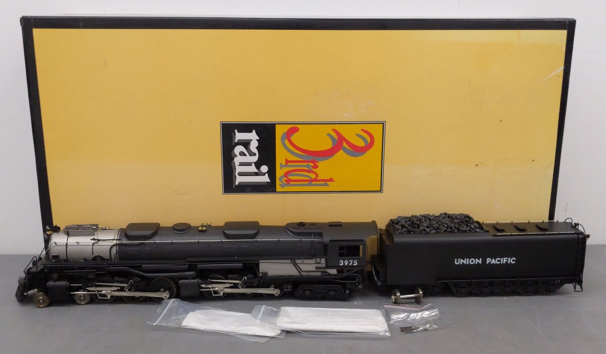Sunset Models 3975 O Scale BRASS UP Challenger 4-6-6-4 Steam Loco (2-Rail) EX/Box