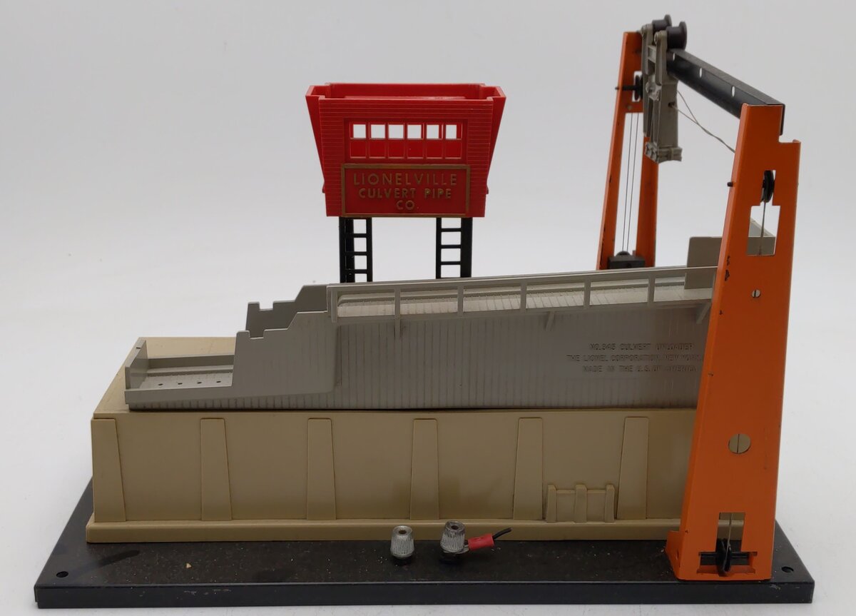 Lionel 345 Vintage O Motorized Culvert Unloader VG