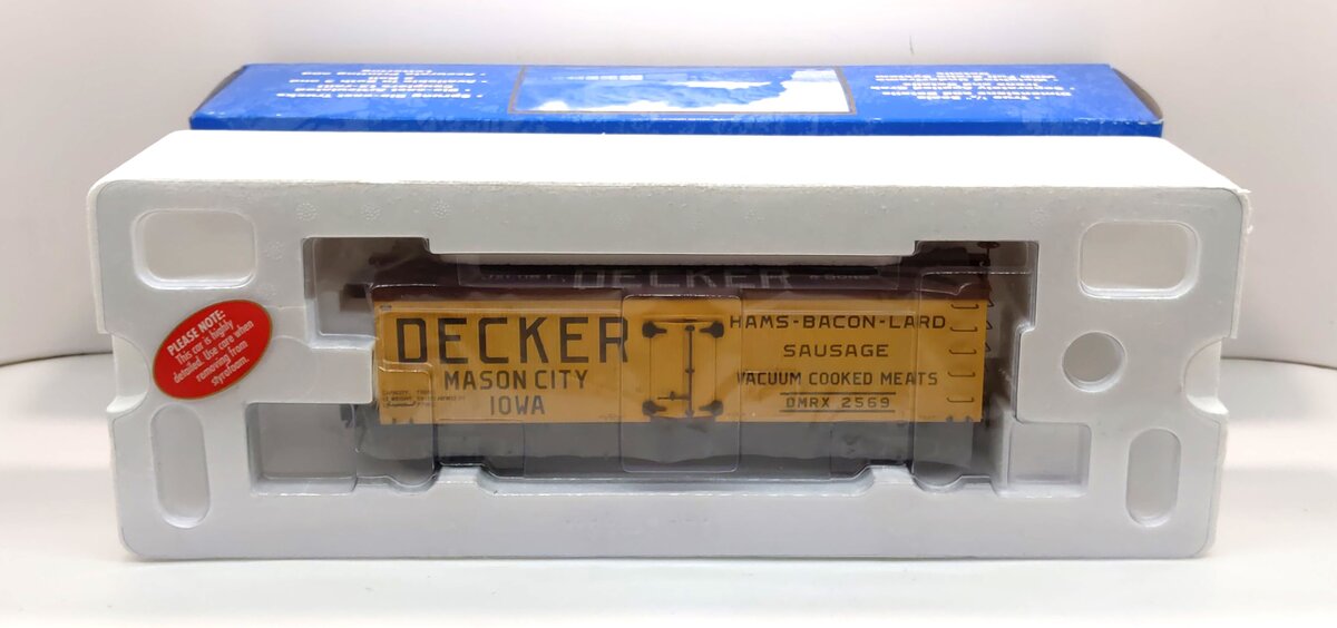 Atlas 8002-2 O Gauge Decker 36' Woodside Reefer Car #2569 (3-Rail) LN/Box