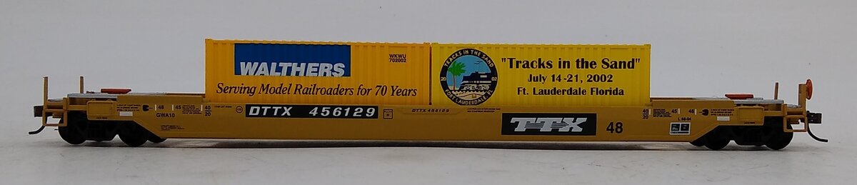 Walthers 932-4305 HO Tracks In The Sand Well Car #456129 LN/Box