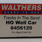 Walthers 932-4305 HO Tracks In The Sand Well Car #456129 LN/Box