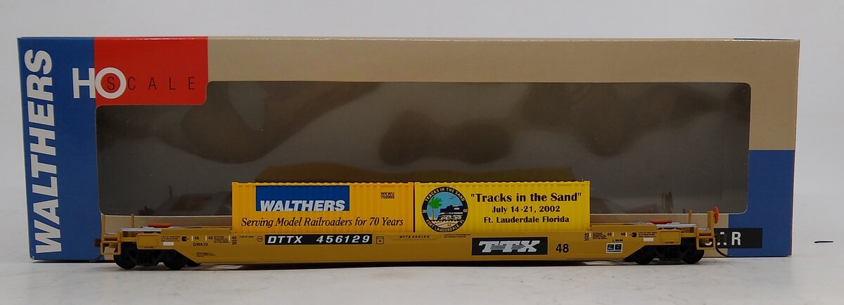 Walthers 932-4305 HO Tracks In The Sand Well Car #456129 LN/Box