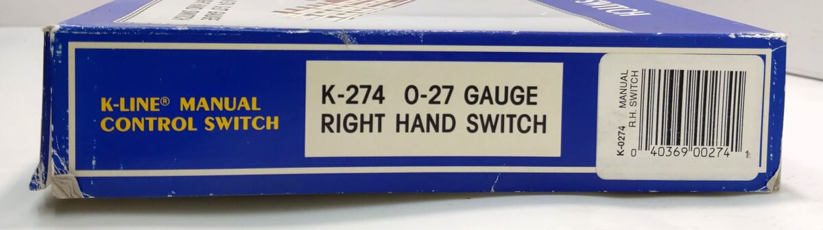 K-Line K-0274 O-27 Gauge 42
