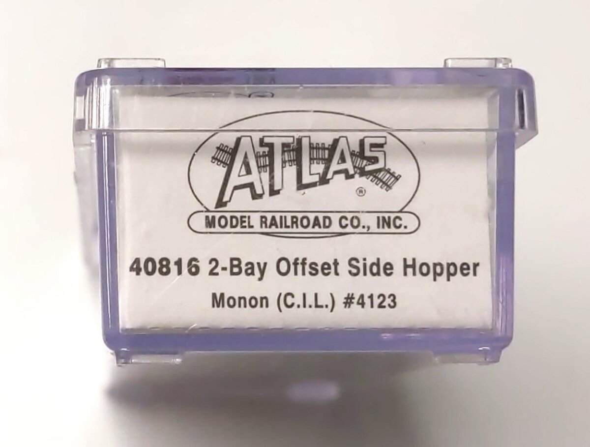 Atlas 40816 N Monon 2-Bay Offset Side Hopper Car #4123