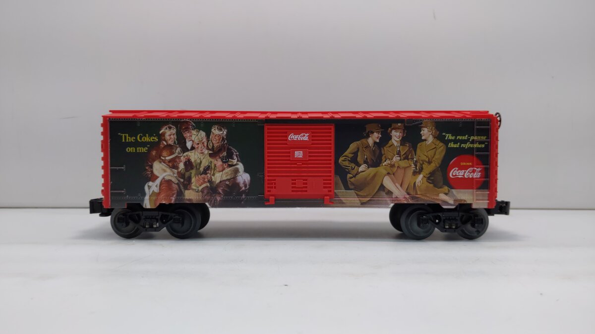 Lionel 6-83775 O Coca-Cola™ Heritage Military Boxcar #1