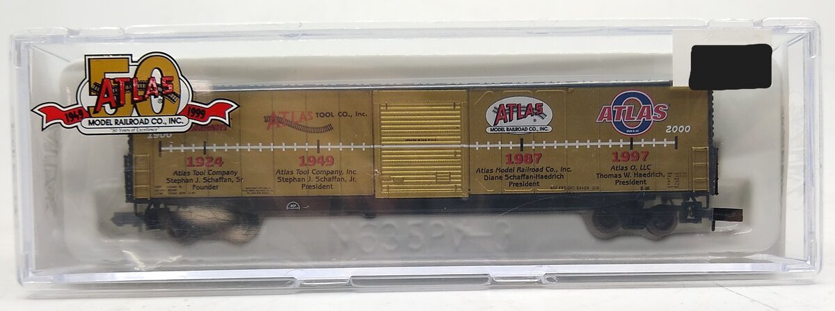 Atlas 1021 N Scale Atlas 50th Anniversary ACF 60' Auto Parts Car NIB