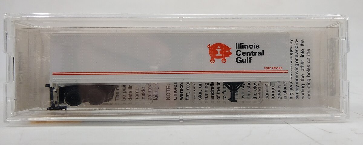 Micro-Trains 45100090 N Scale Illinois Central Gulf 45' Van Trailer #235192