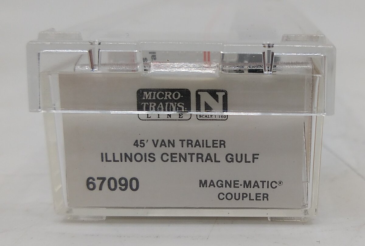Micro-Trains 45100090 N Scale Illinois Central Gulf 45' Van Trailer #235192