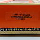 Lionel 6-19913 O 1991 Christmas Boxcar - Signed EX/Box