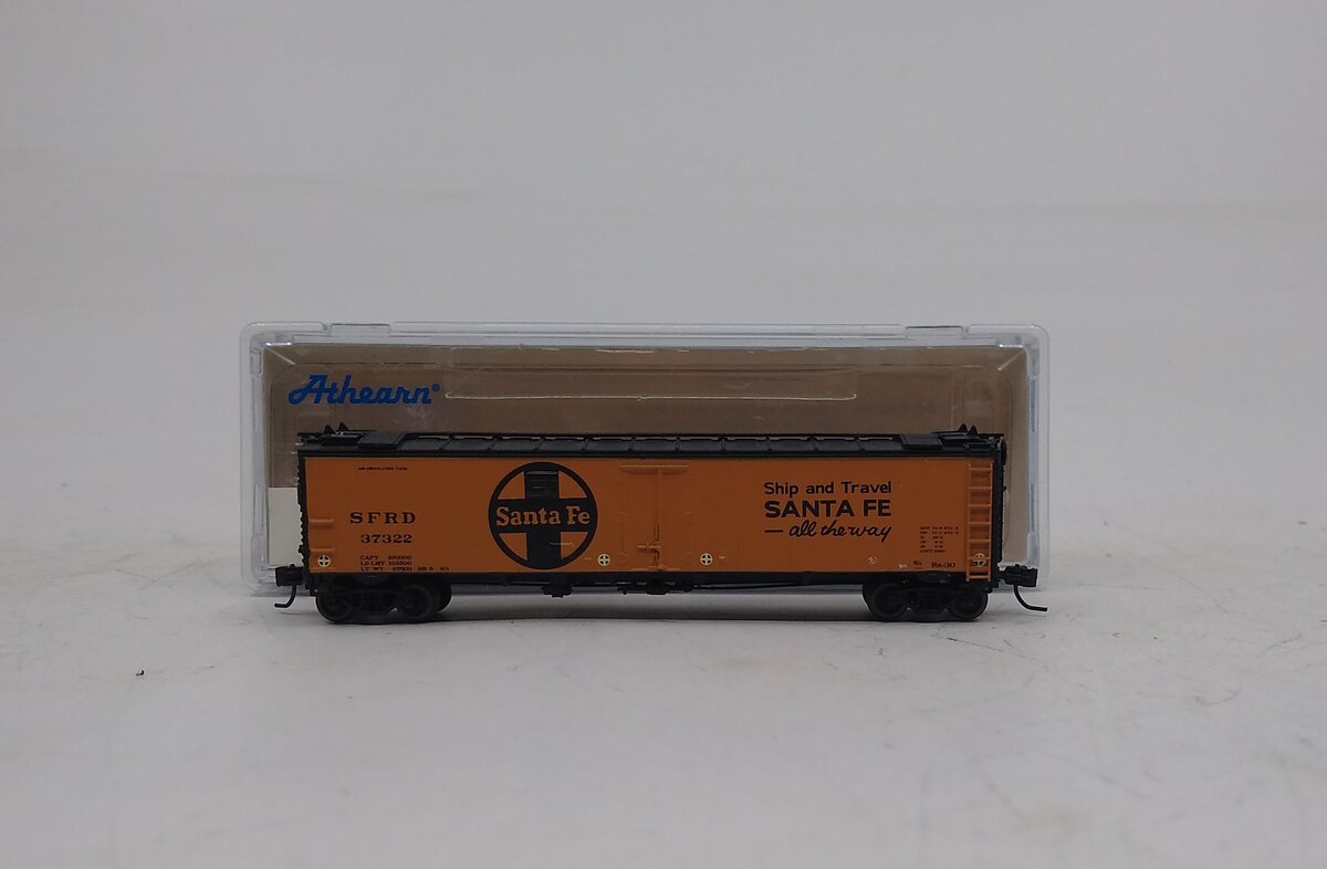 Athearn 23960 N Santa Fe 50' Ice Reefer S&T/S&T/Large Logo #37322