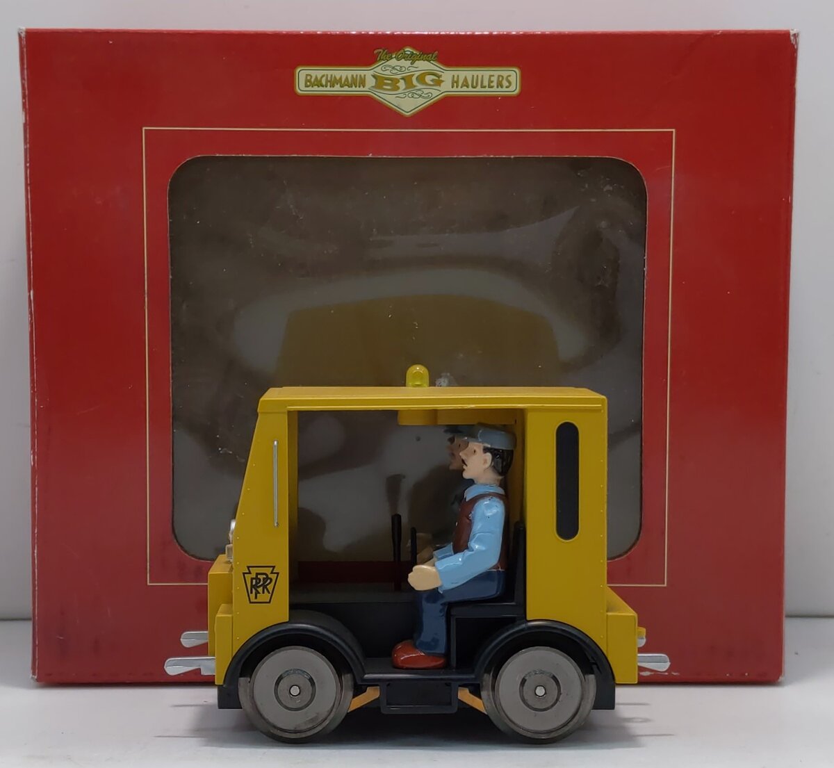 Bachmann 96251 G Pennsylvania Maintenance of Way Speeder Yellow