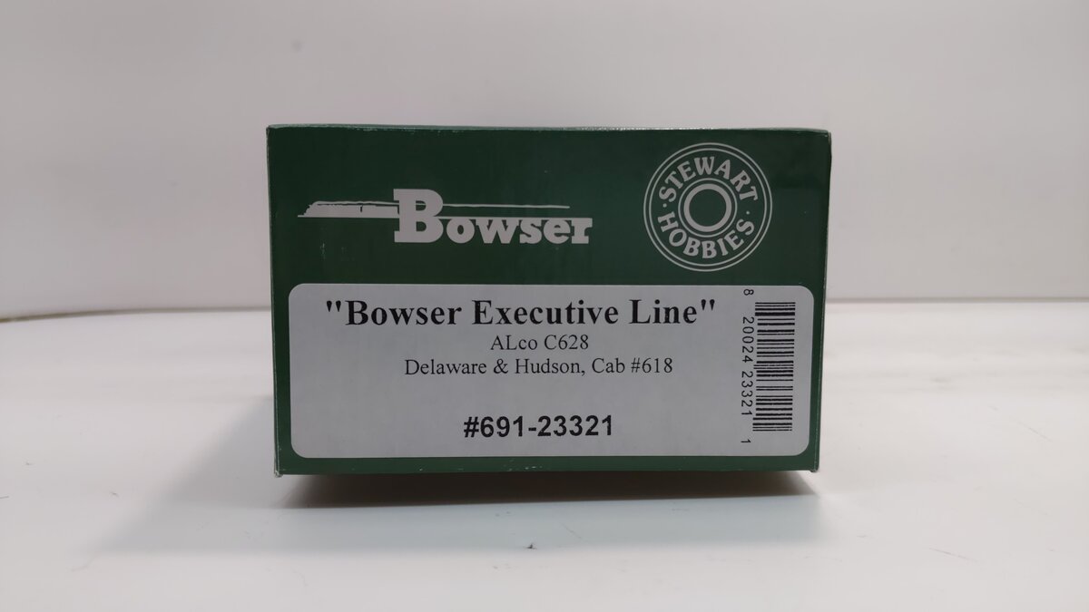Bowser 691-23321 HO Scale Delaware & Hudson Diesel Locomotive #618 LN/Box