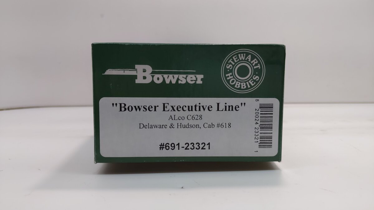Bowser 691-23321 HO Scale Delaware & Hudson Diesel Locomotive #618 MT/Box