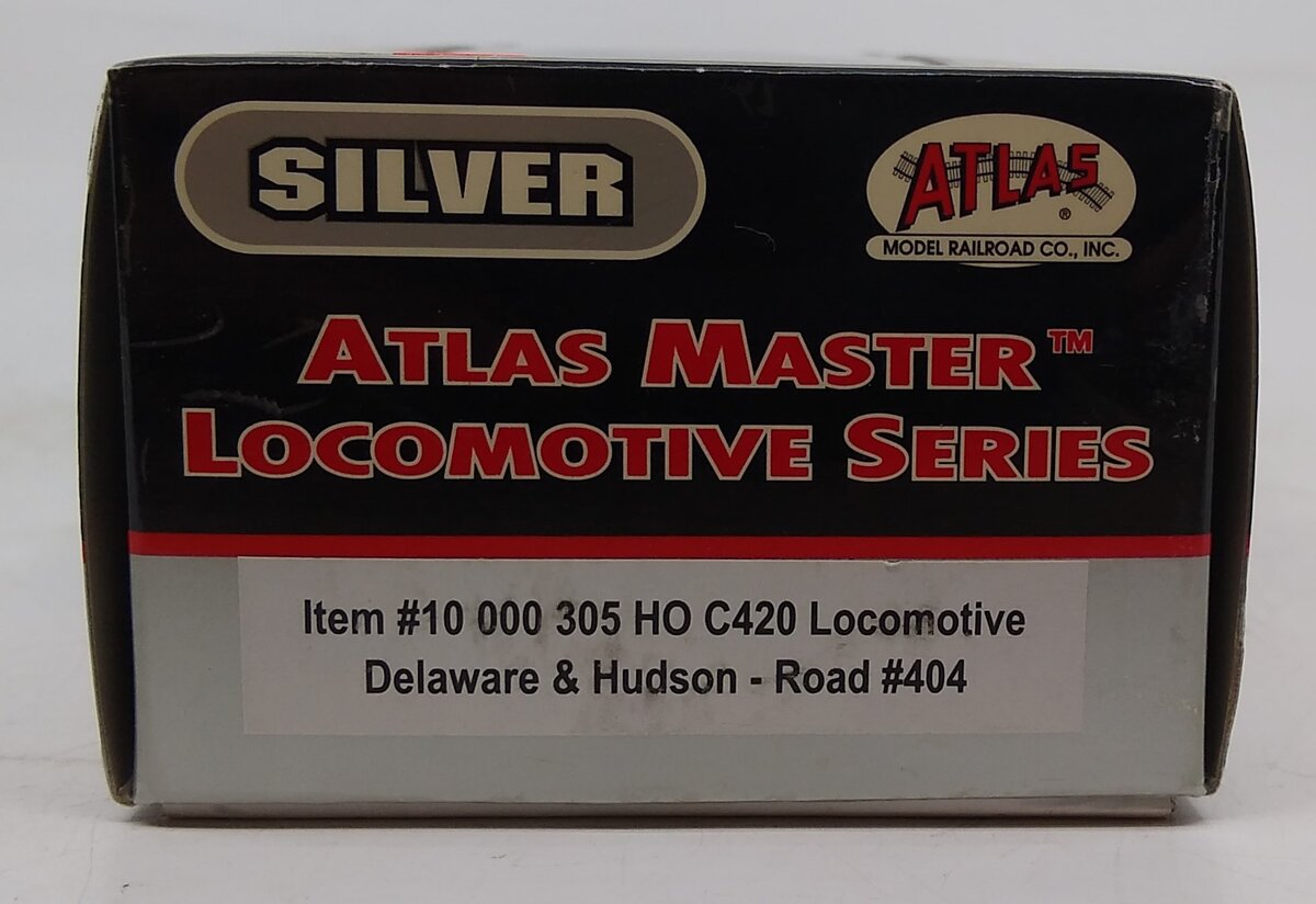 Atlas 10000305 HO Delaware & Hudson C420 Diesel Locomotive #404 NIB