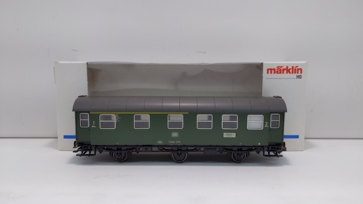 Marklin 4317 HO Scale DB 1st/2nd Passenger Coach