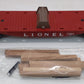 Lionel 6-39471 O Gauge Lionel Flatcar with Wood Load #6264 LN/Box