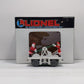 Lionel 6-18408 O Gauge Operating Santa White Hand Car LN/Box