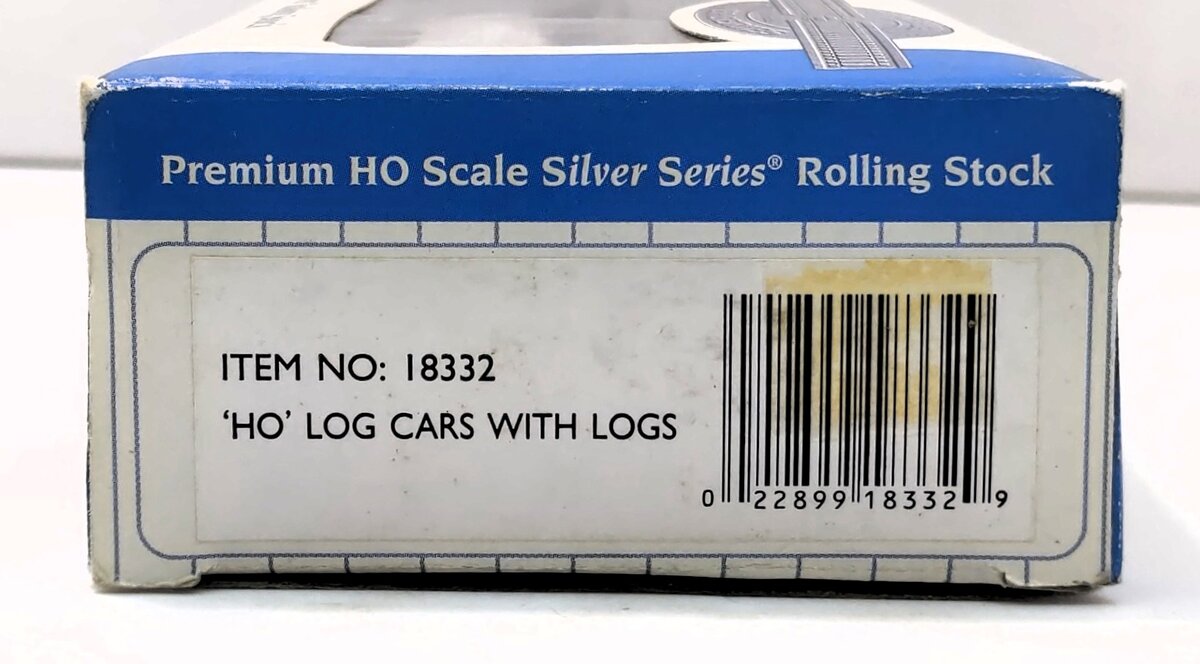 Bachmann 18332 HO Scale 1906-1935 Version ACF 40' Log Car w/ Log Load