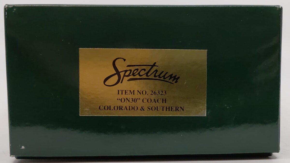 Bachmann 26323 On30 Colorado & Southern Coach Car w/Lighted Interior #75