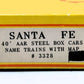 Accurail 3328 HO Santa Fe 40' AAR Steel Box Car (Set of 3)
