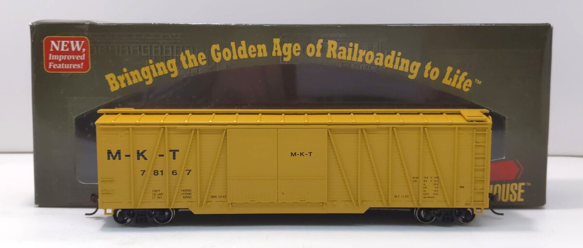 Roundhouse 84418 HO MKT 50' Single Sheath Auto Boxcar #78167