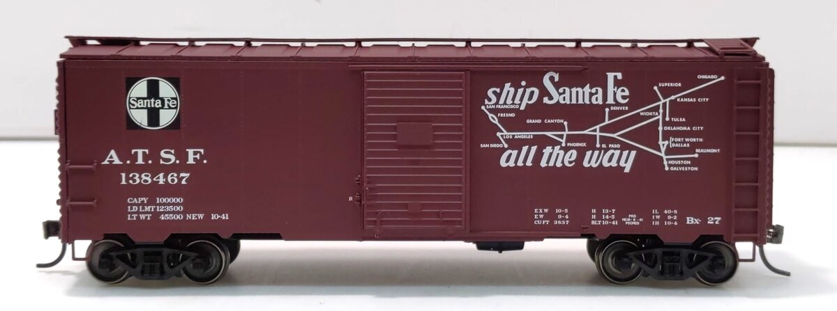 Atlas 21000044 HO Central of Georgia The Scout 1937 40' AAR Box Car #138467