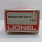 Lionel 6-9156 O Gauge Mobilgas Plated Single Dome Tank Car LN/Box