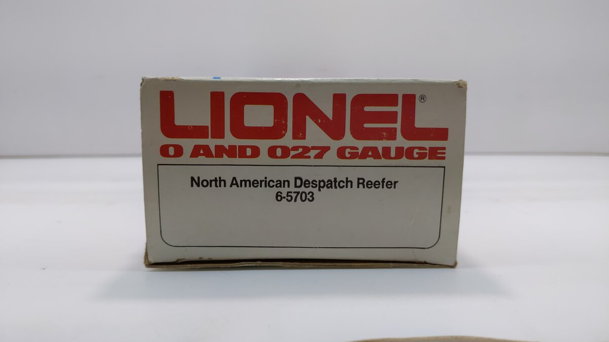 Lionel 6-5703 O Gauge North American Dispatch Refrigerator Car #5703 LN/Box