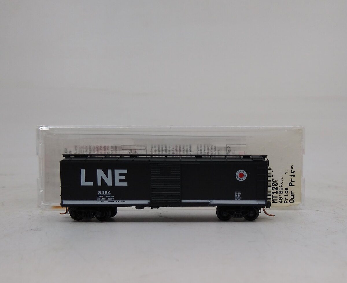 Micro-Trains 12000030 N Scale Lehigh And New England 40' USRA Steel Boxcar #8484 LN/Box