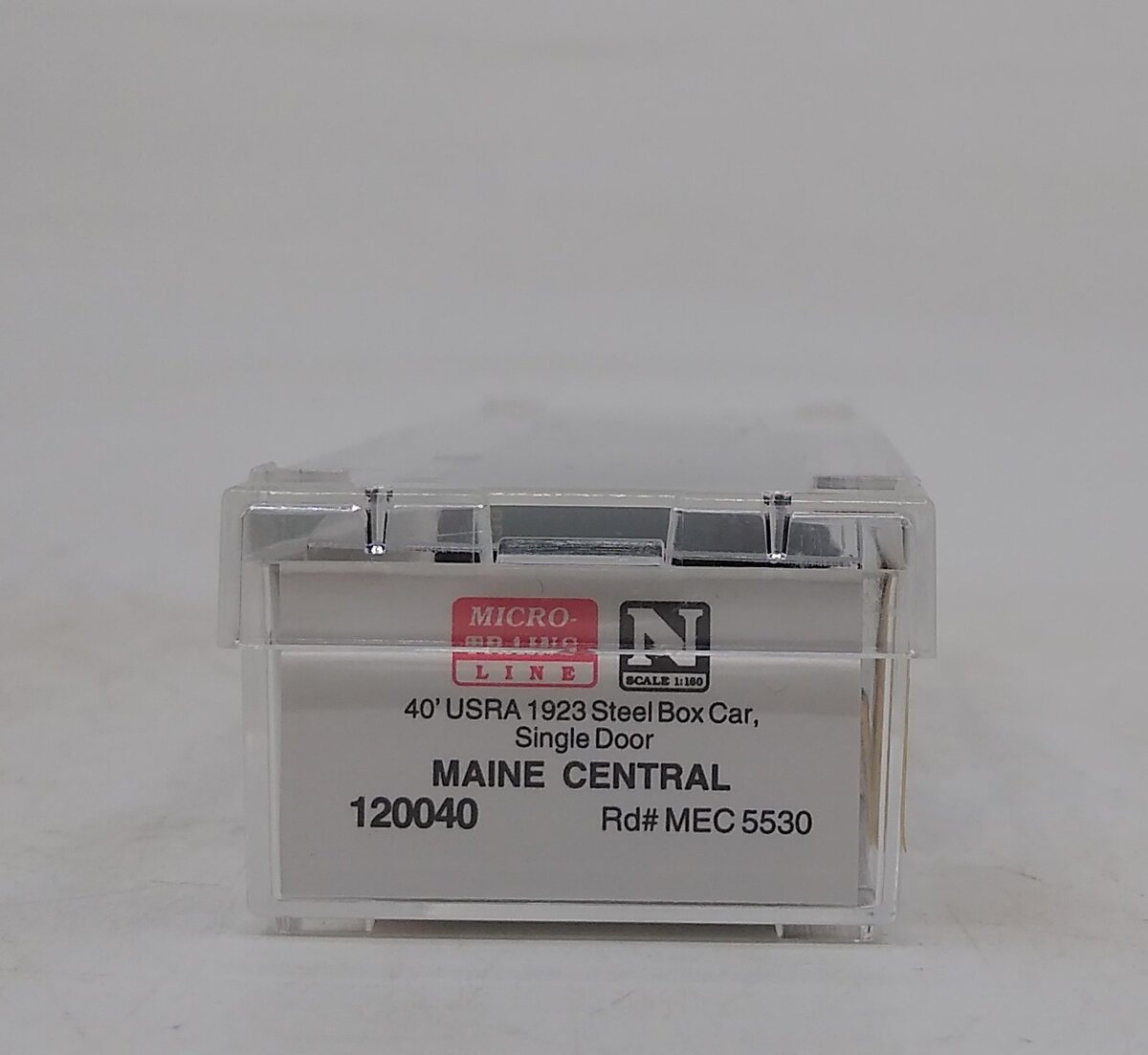 Micro-Trains 12000040 N Maine Central 40' Murphy Roof Single Door Boxcar #5530