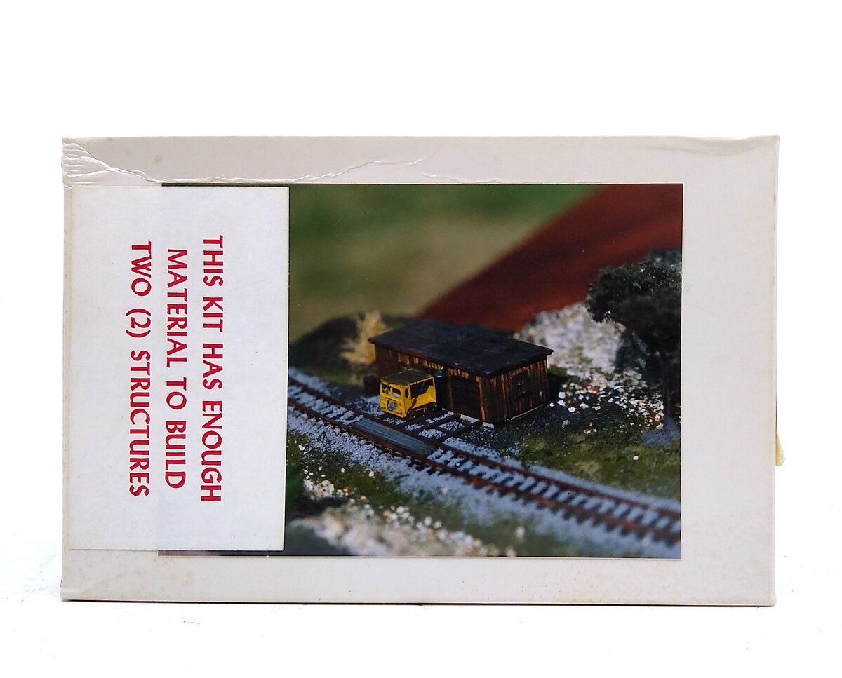 JV Models 1005 N Scale Section Tool House Kit (Pack of 2)