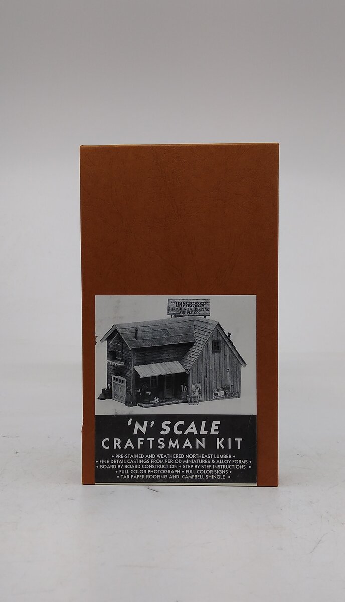Mainline Siding 2508 N Scale Rogers Plumbing Supply Kit