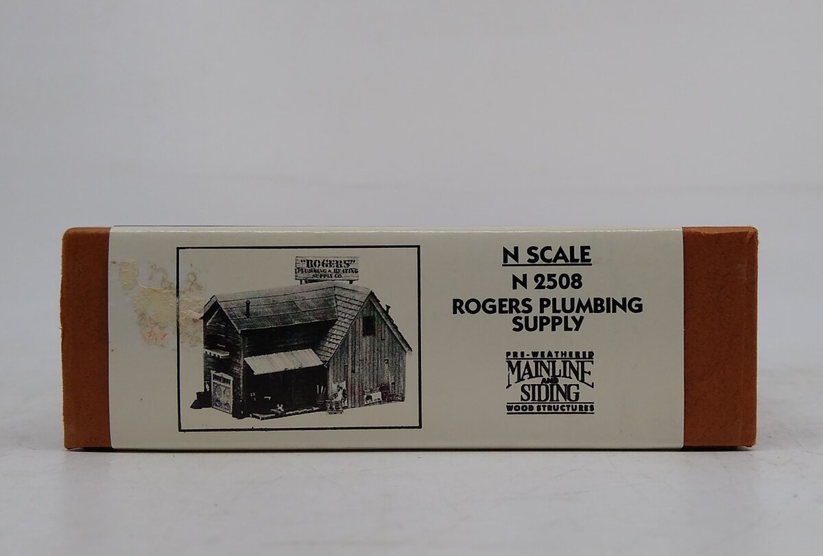 Mainline Siding 2508 N Scale Rogers Plumbing Supply Kit