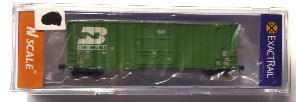 ExactRail EN-51001-6 N Scale Burlington Northern Hy-Cube Boxcar #5287171 LN/Box