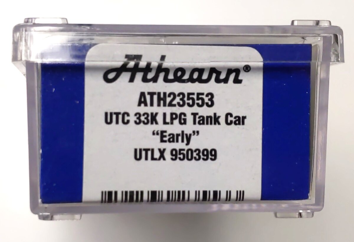 Athearn 23553 N UTLX 33,900-Gallon LPG Tank/Early #950399