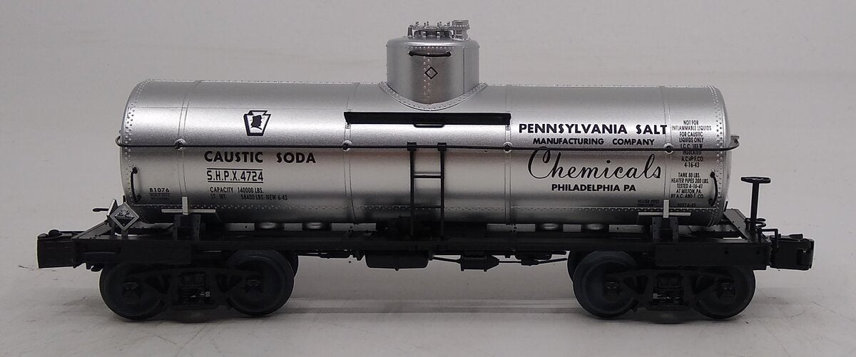 Lionel 6-81076 O Gauge Penn Salt 8000g Single Dome Tank Car #4770