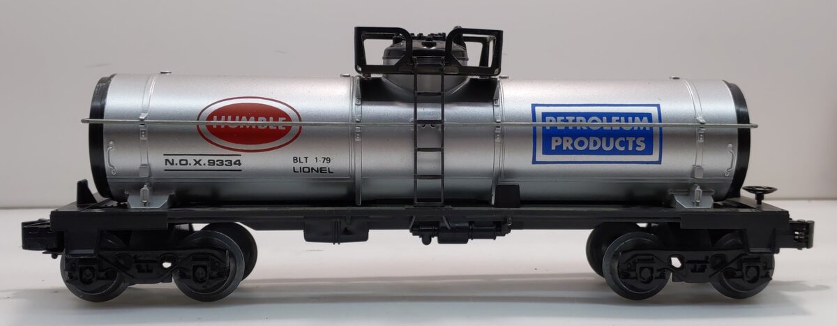 Lionel 6-9334 O Gauge Humble Oil Single Dome Tank Car LN/Box