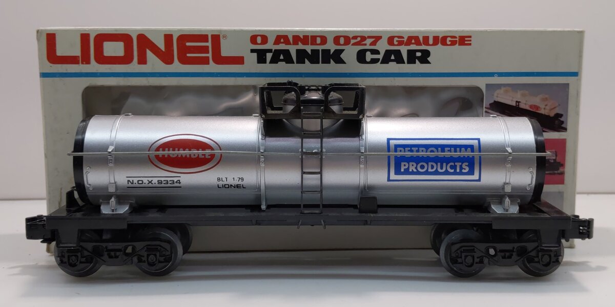 Lionel 6-9334 O Gauge Humble Oil Single Dome Tank Car LN/Box