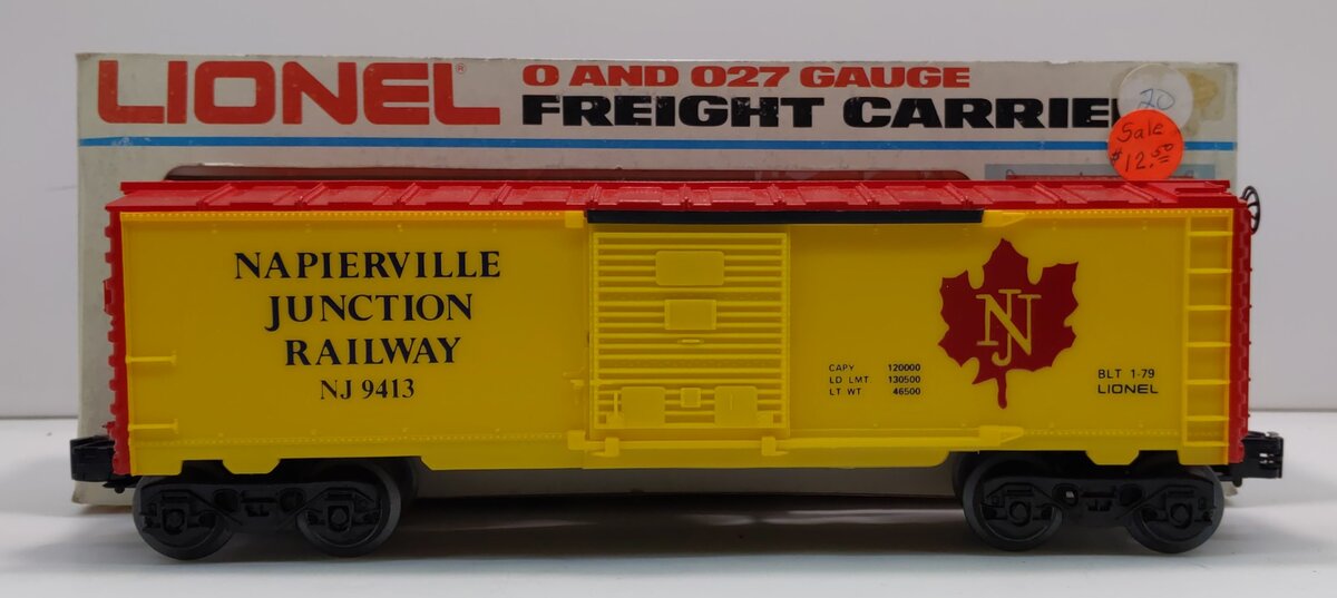 Lionel 6-9413 O Gauge Napierville Junction Boxcar