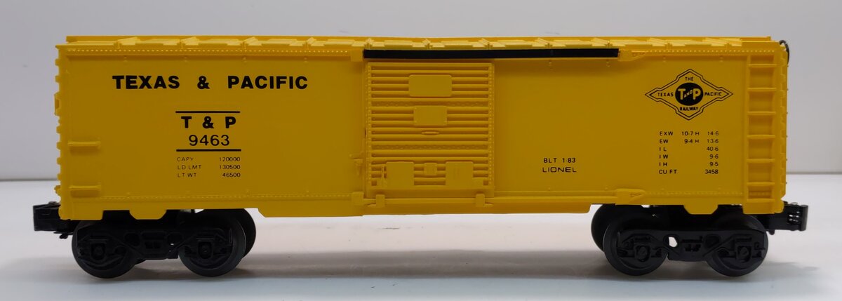 Lionel 6-9463 O Gauge Texas & Pacific Boxcar LN/Box