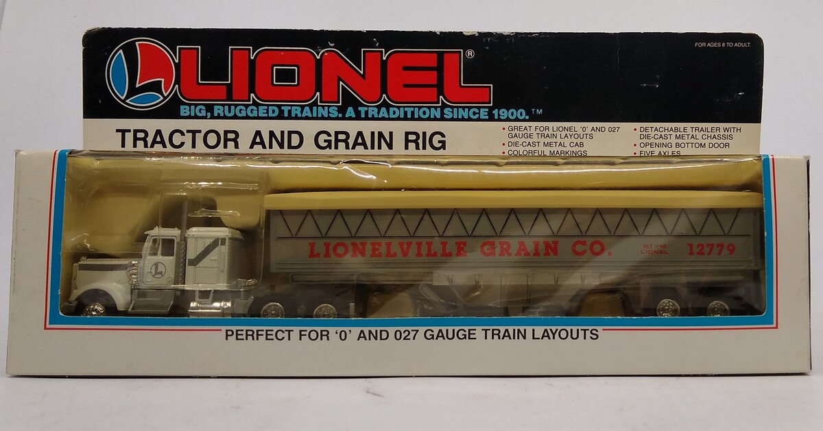 Lionel 6-12779 O Gauge Lionelville Grain Co. Grain Rig NIB