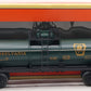 Lionel 6-26100 O Gauge Pennsylvania Single Dome Tank Car NIB