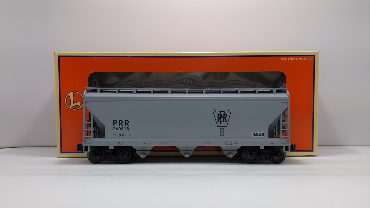 Lionel 6-17132 O Gauge Pennsylvania ACF 3-Bay Hopper Car #260815 LN/Box